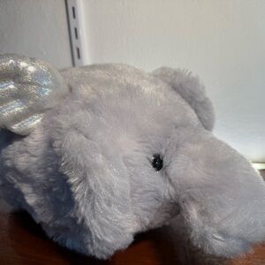 Gray Plush Elephant Toy
